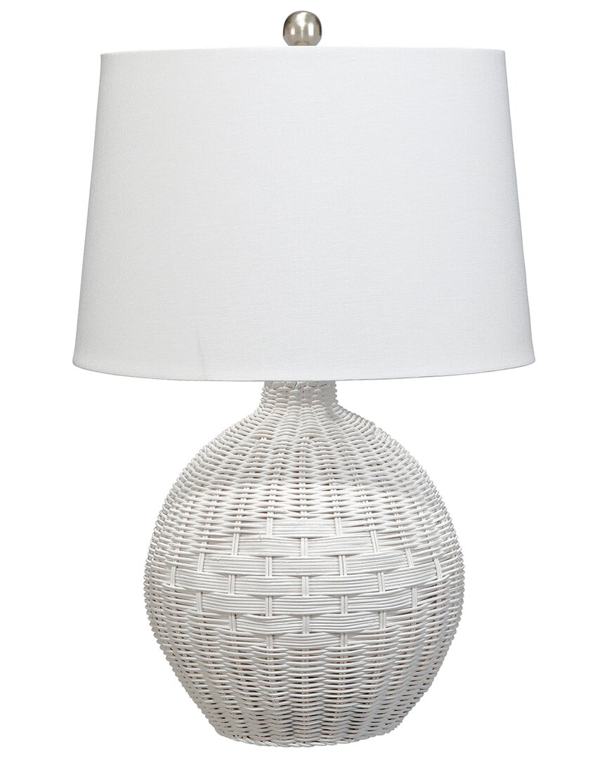 Jamie Young Cape Table Lamp In White