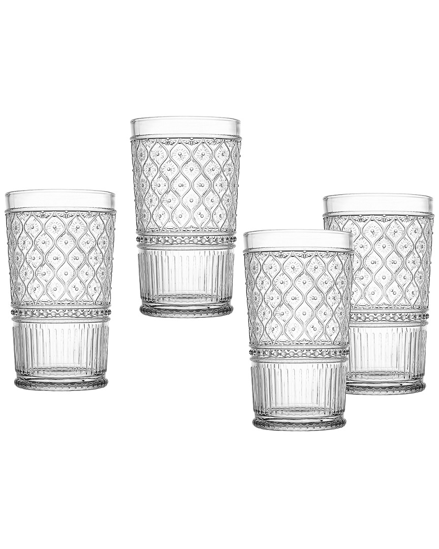 Godinger Set Of 4 Highball Glasses