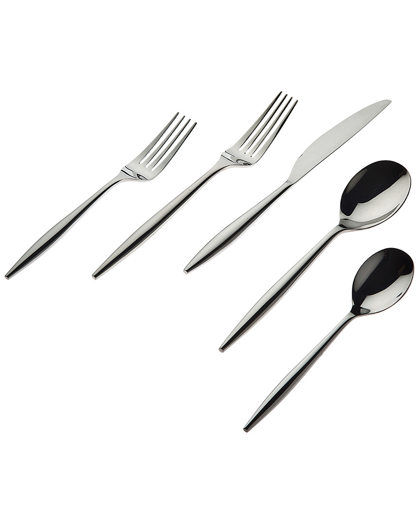 Godinger Milano Mirror 20 Piece Flatware Set, Service For 4