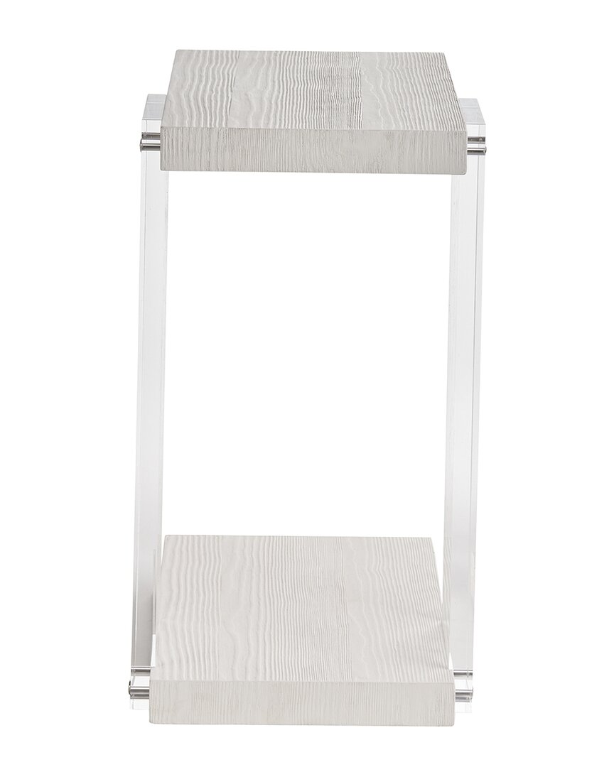 Coastal Living Weekender St. Kitts Accent Table In White