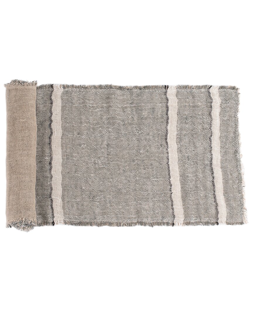 Amity Home Akin 60in Linen Table Runner