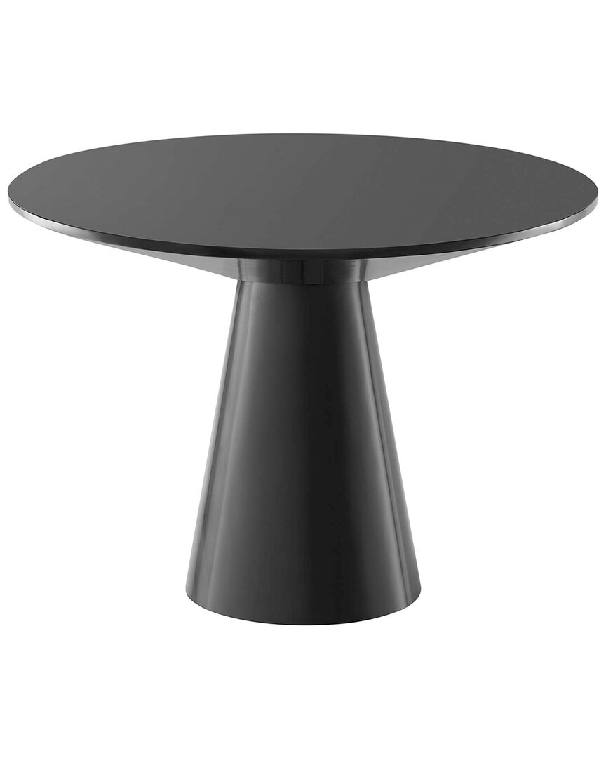 Modway Provision 75in Oval Dining Table In Black