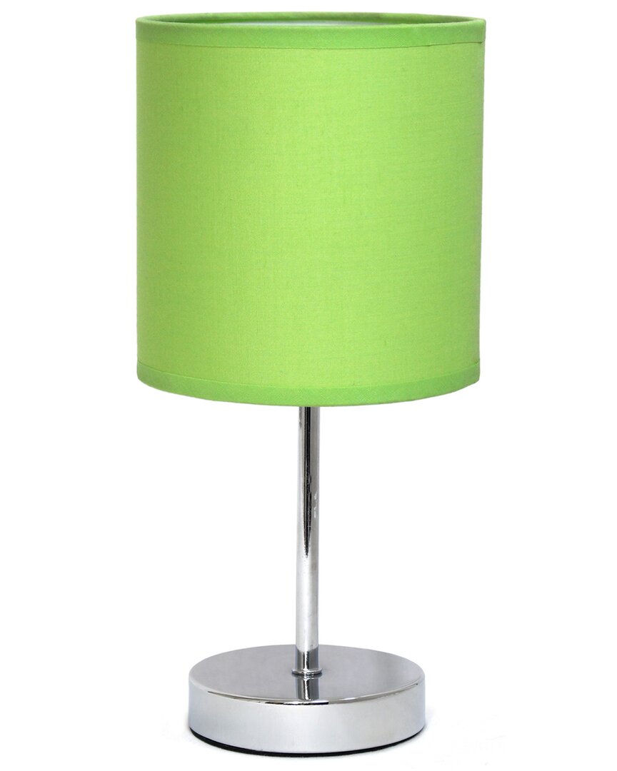 Lalia Home 11.81in Basic Mini Table Lamp With Led Bulb Included