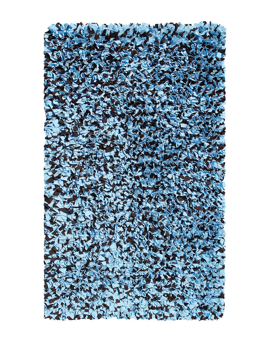 R16 Shaggy Raggy Hand-made Cotton Contemporary Rug