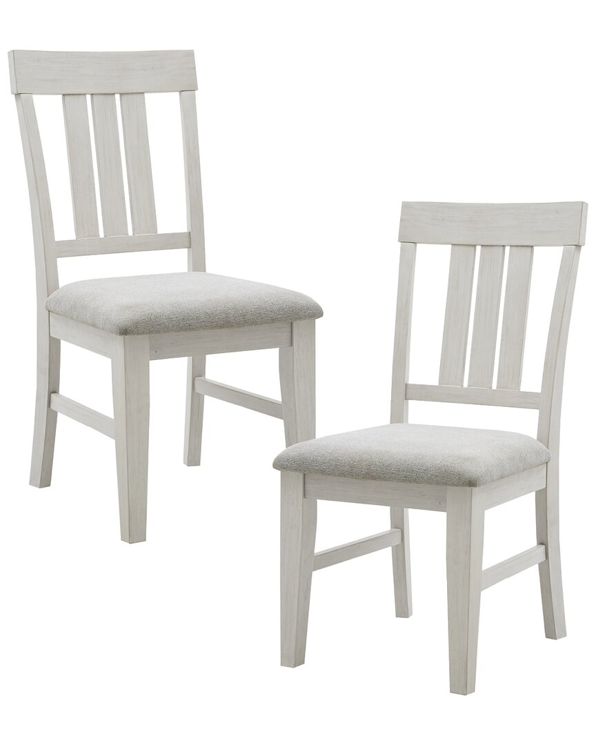 Ink+ivy Set Of 2 Sonoma Dining Side Chair In White