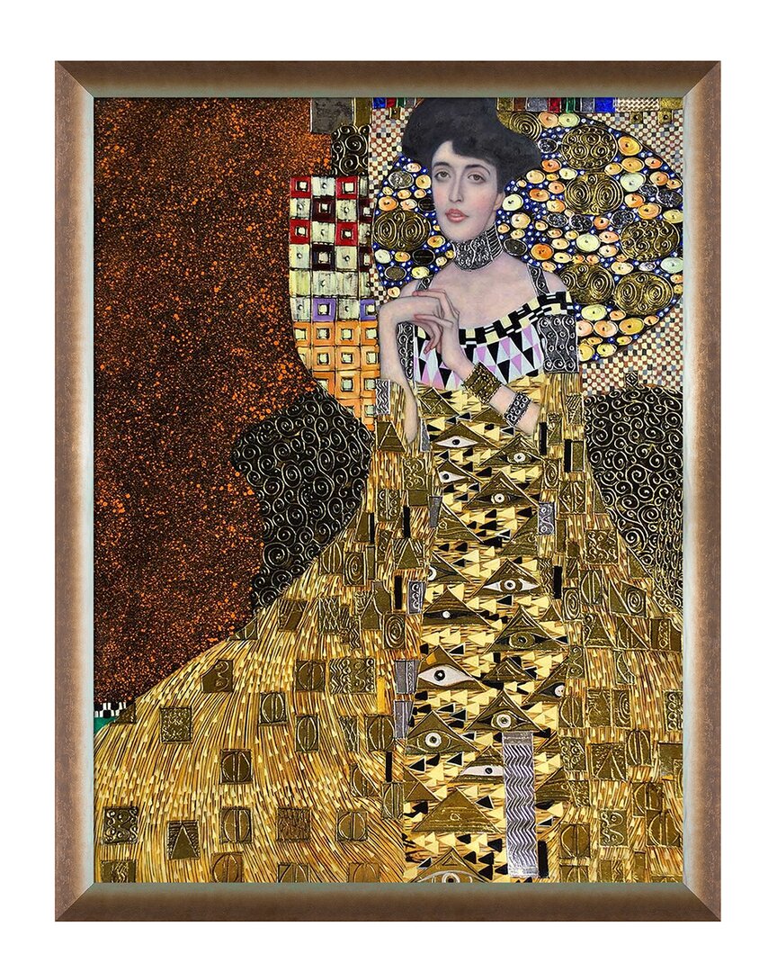 La Pastiche Portrait Of Adele Bloch-bauer I In Multicolor
