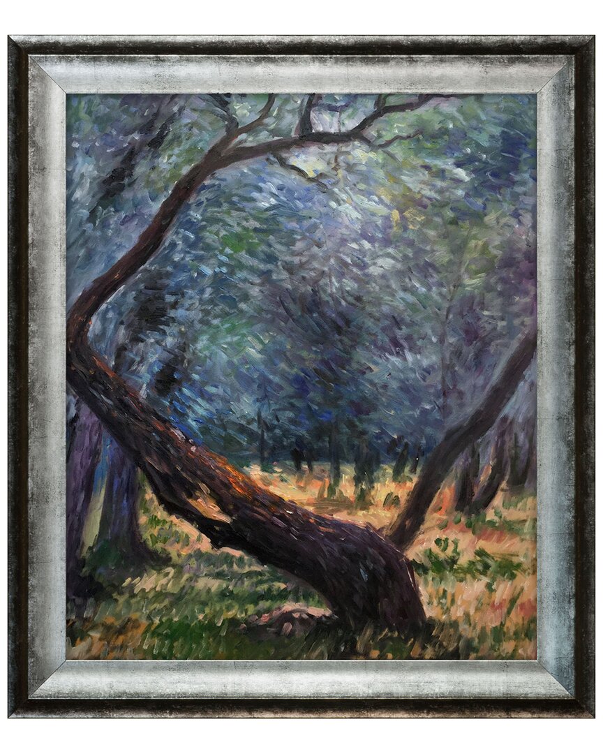 La Pastiche Olive Trees Study Framed Art Print In Multicolor