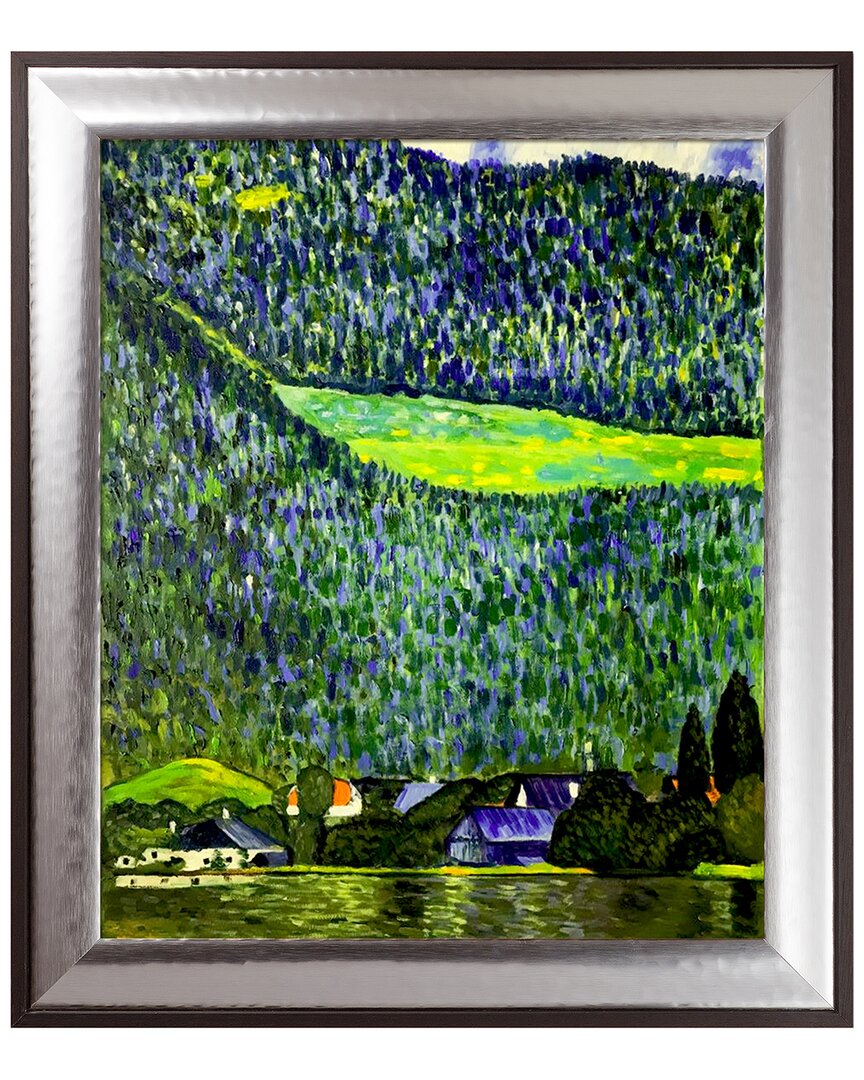 La Pastiche Unterach On Lake Atter, 1915 Framed Art Print In Multicolor