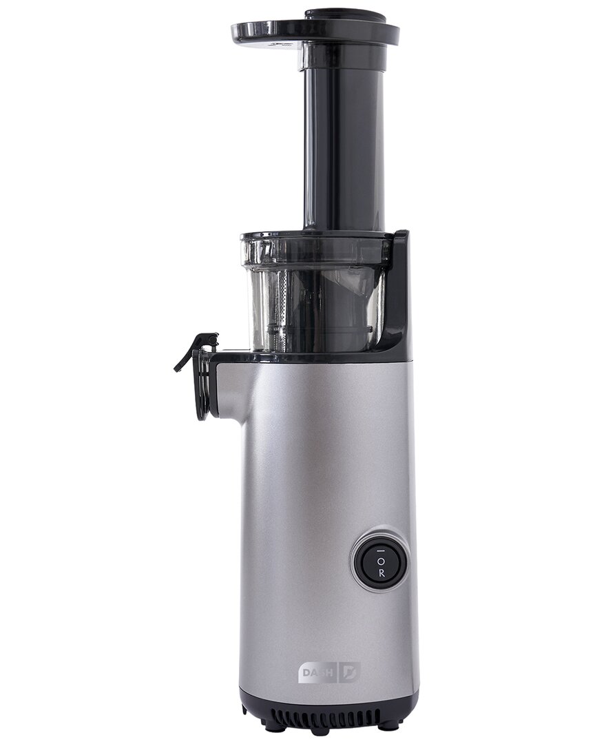Dash Compact Cold Press Power Juicer In Grey