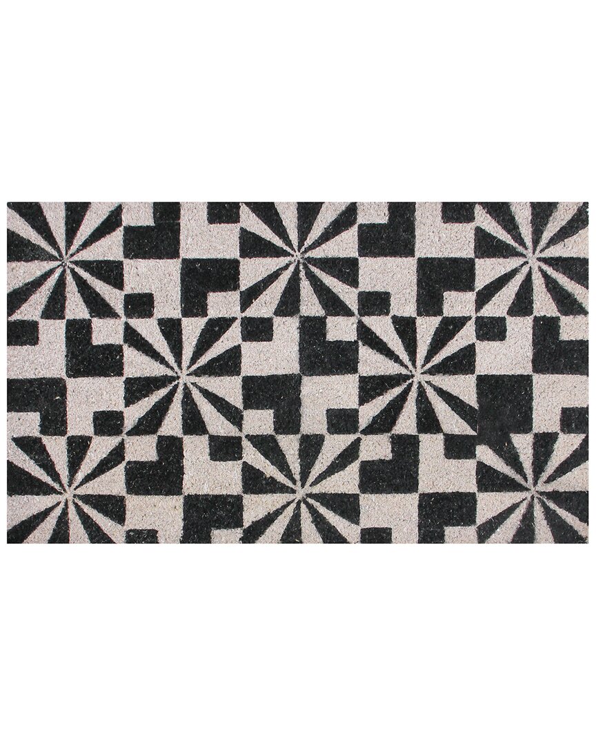 Northlight Abstract Rectangular Doormat
