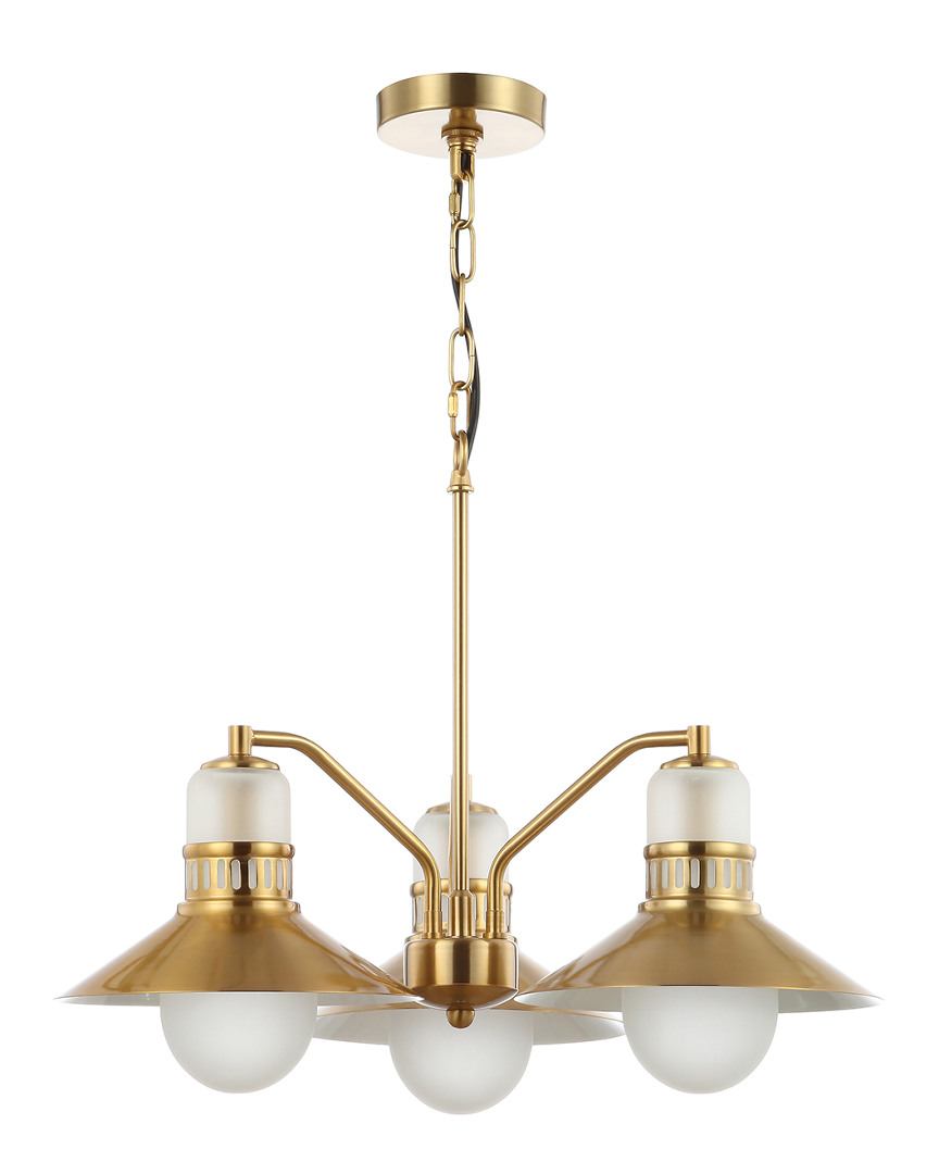 Jonathan Y Colin 3-light 22in Adjustable Retro Hurricane Led Chandelier