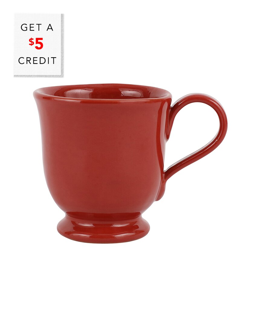 Shop Vietri Cucina Fresca Mug With $5 Credit In Red