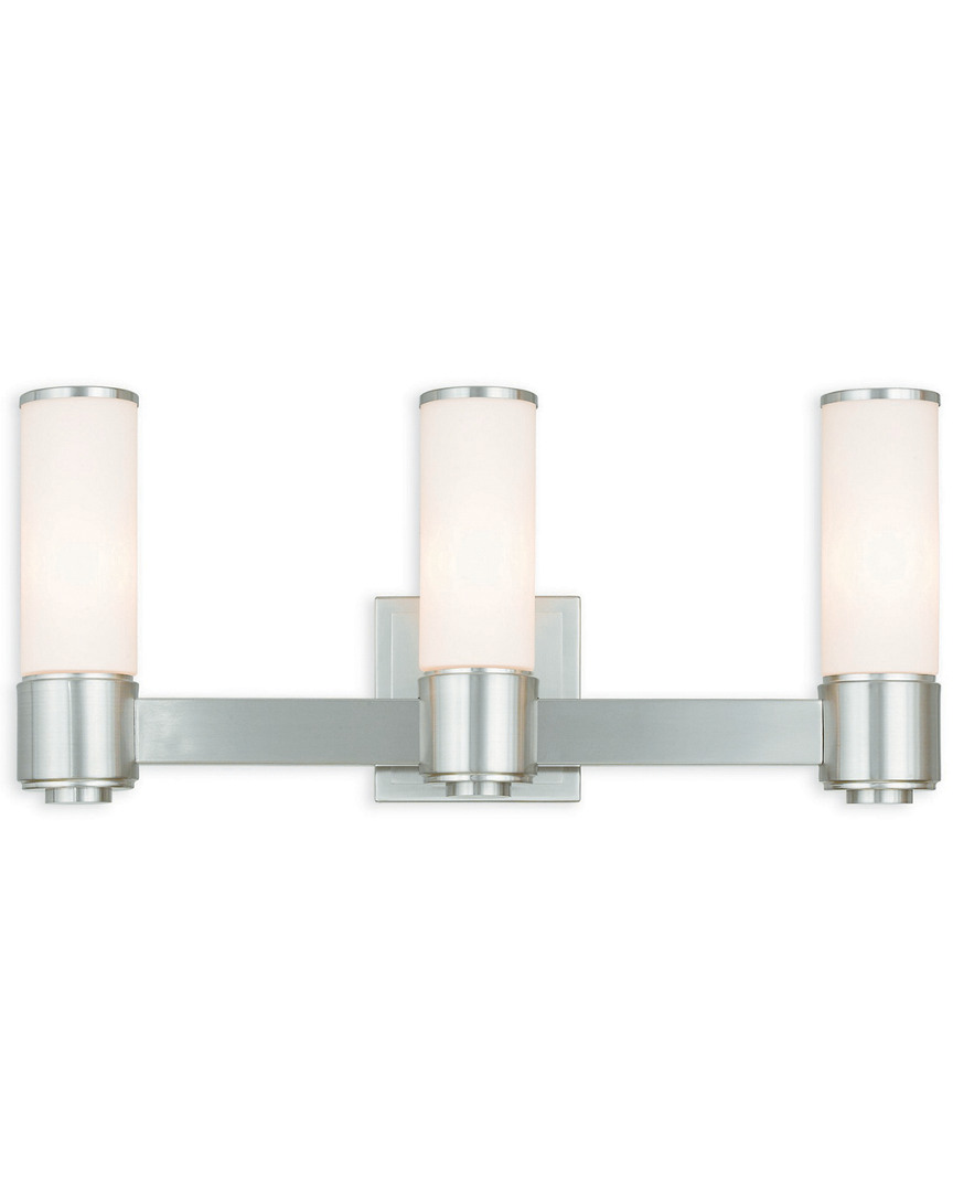 Livex Lighting Livex Weston 3-light Bn Wall Sconce/ Bath-light