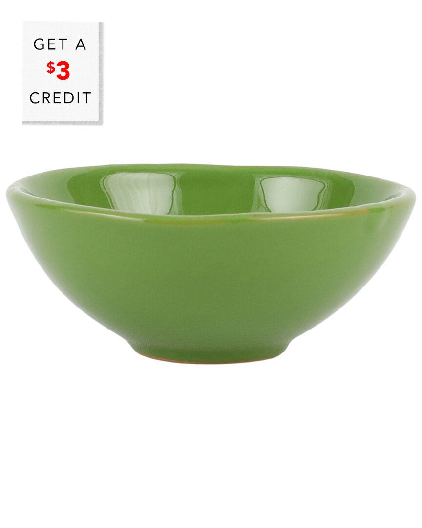 Vietri Cucina Fresca Dipping Bowl 3" In Sage