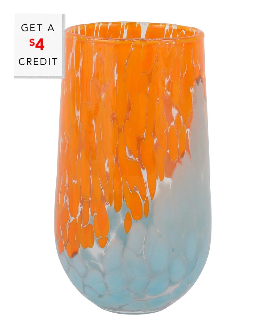 Shop Vietri Nuvola High Ball Glass With $4 Credit In Multicolor