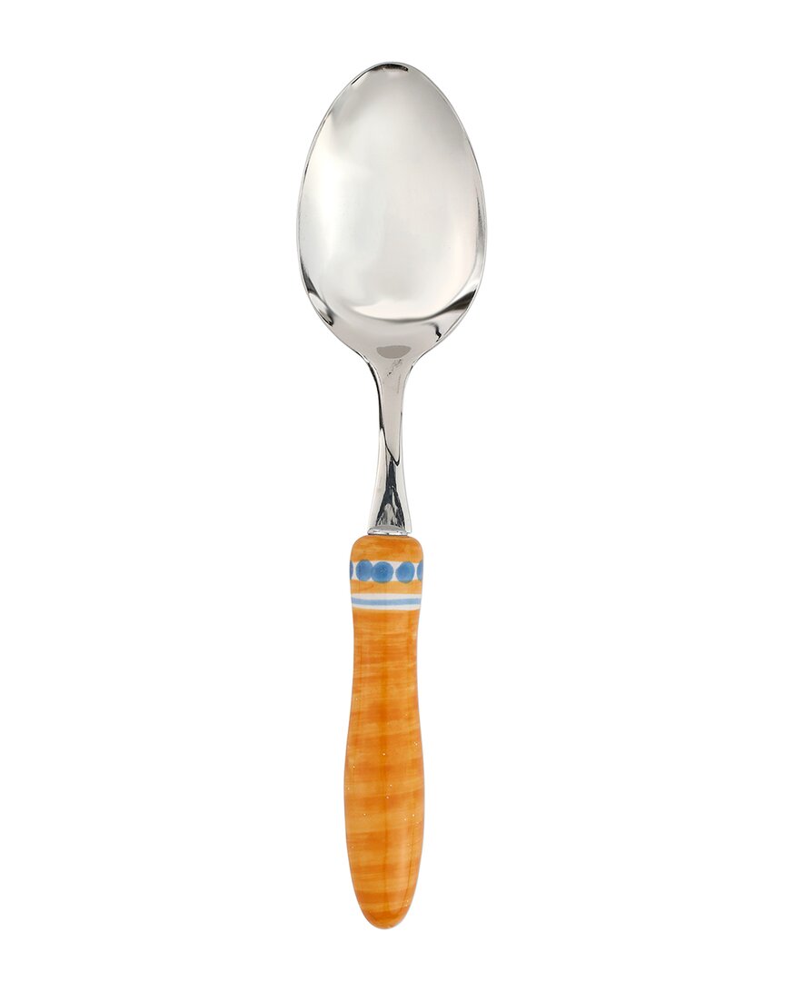 Shop Vietri Positano Serving Spoon In Multicolor