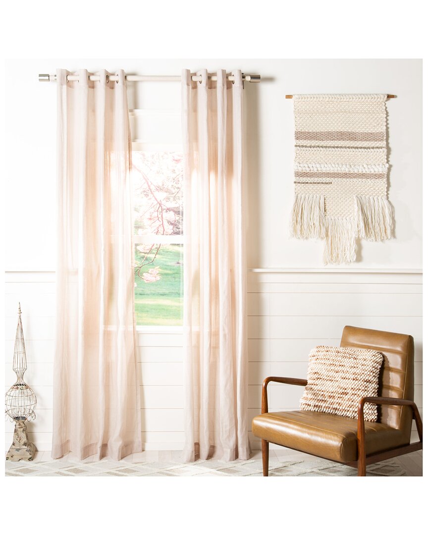 Safavieh Makena 52x84 Window Panel In Sand