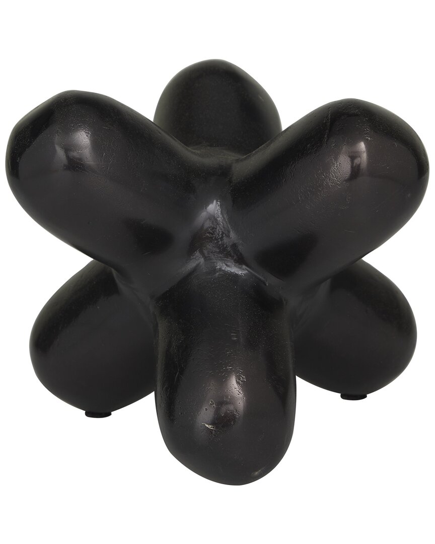 The Novogratz Abstract Black Aluminum Jack Sculpture