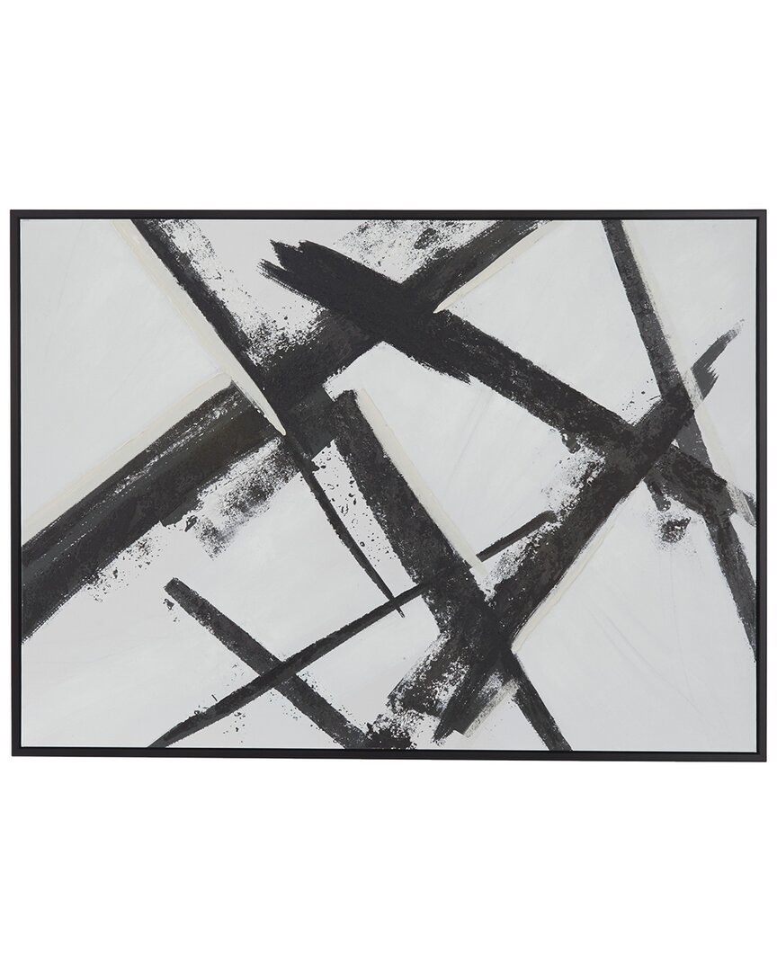 Peyton Lane Contemporary Abstract Framed Wall Art In Multicolor