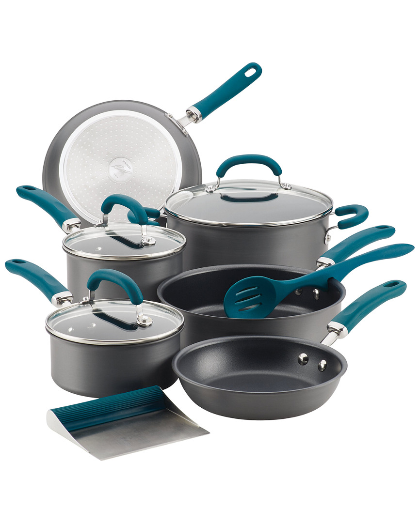 Rachael Ray Create Delicious Nonstick Cookware Set In Green
