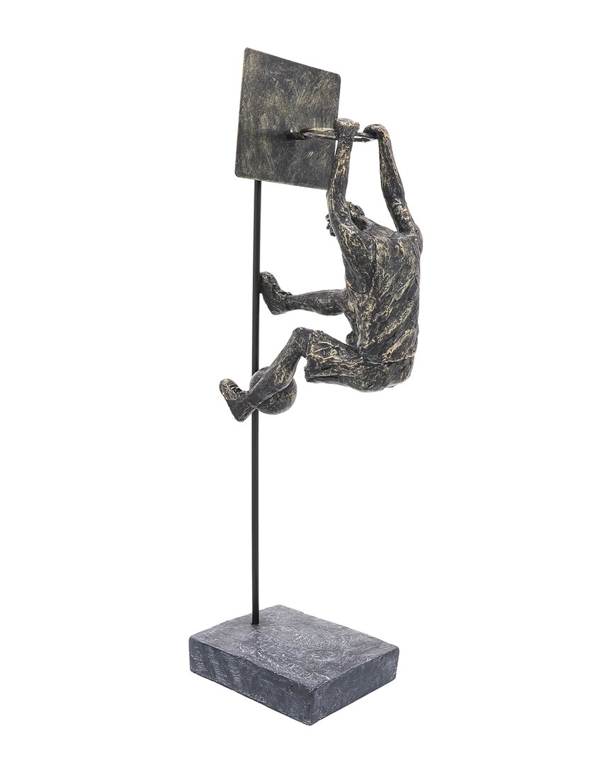 Sagebrook Home Slam Dunk Sculpture In Bronze