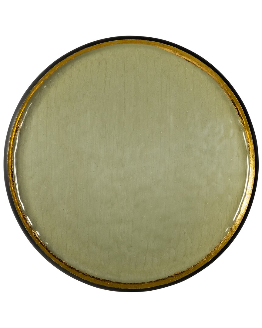 Sagebrook Home Circle Wall Accent In Green