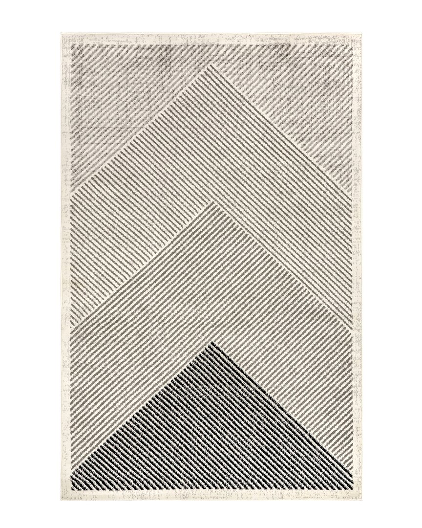 Nuloom Charline Modern Mountain Rug In Grey
