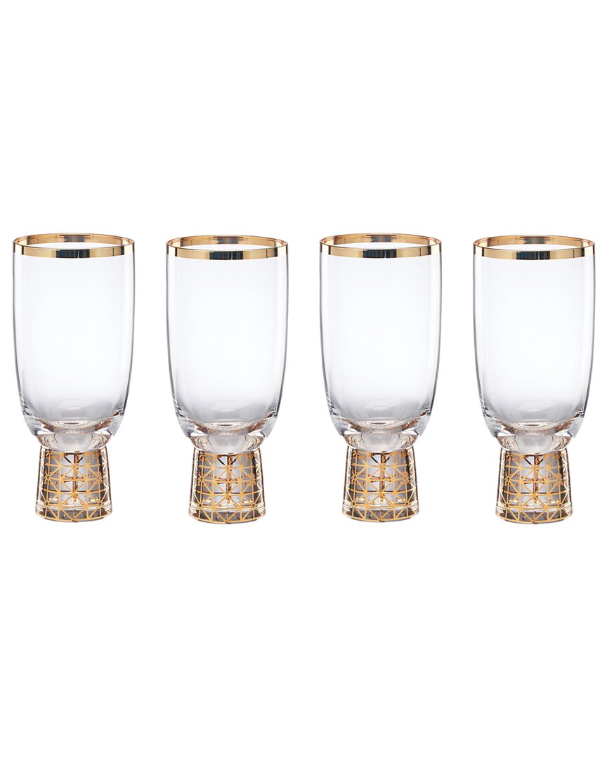 Lenox Set Of 4 Tuscany Classics Frost All-purpose Glasses