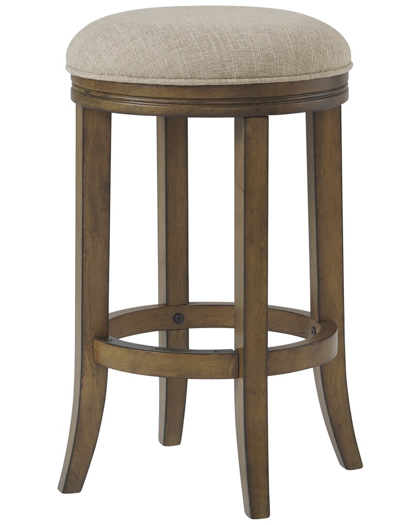 Shop Alaterre Natick Counter Height Stool In Brown