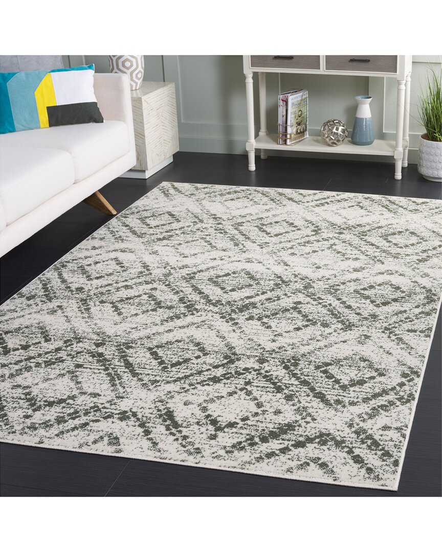 Safavieh Adirondack Virella Power Loomed Rug Ivory / Dark G In Multi