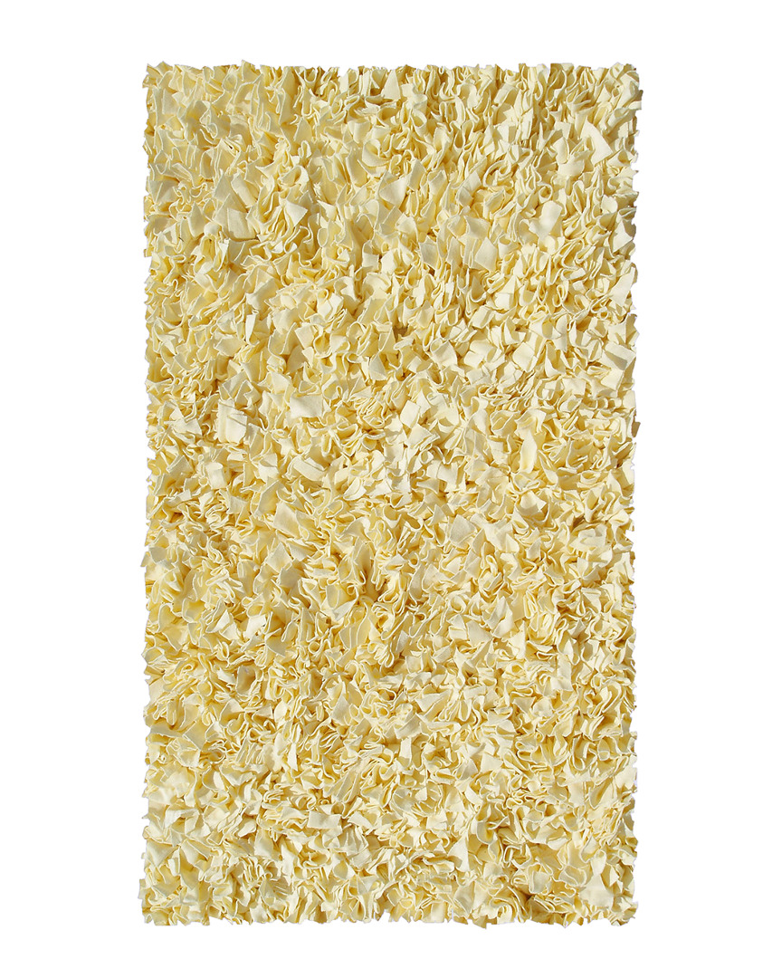 R16 Shaggy Raggy Hand-made Cotton Contemporary Rug