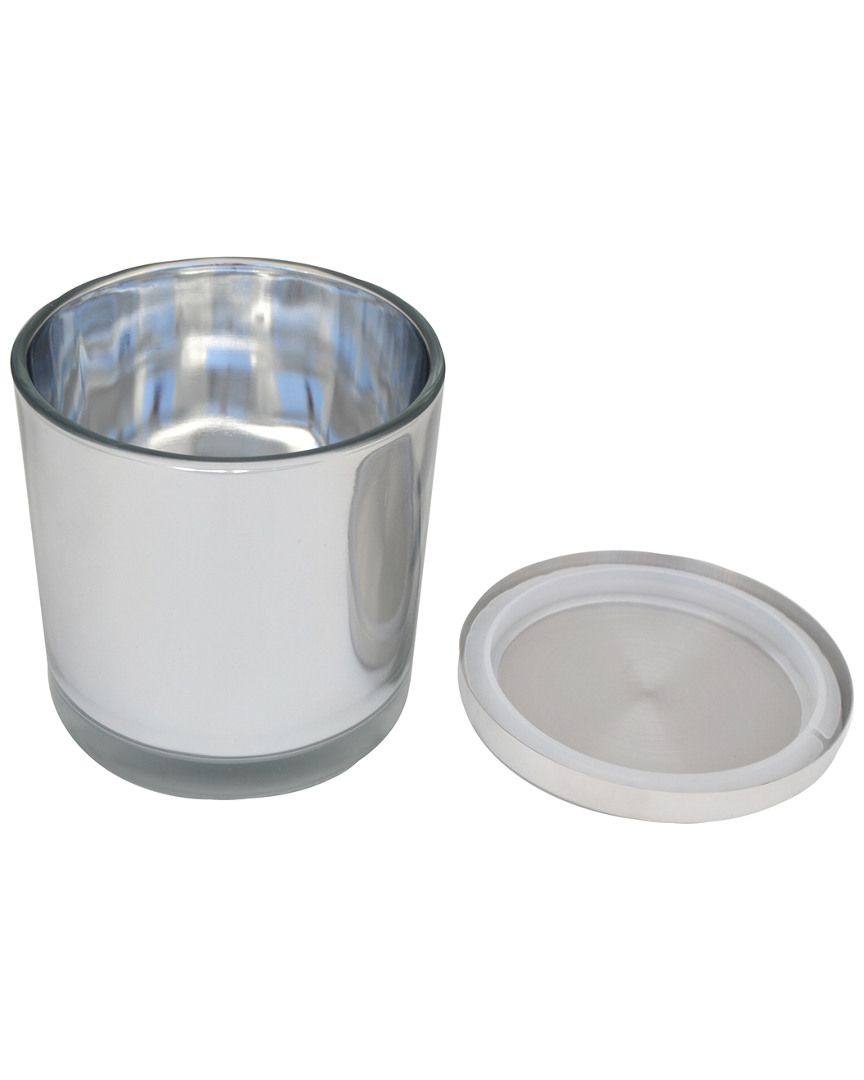 R16 Home Mercury Glass Candle Holder Set In White
