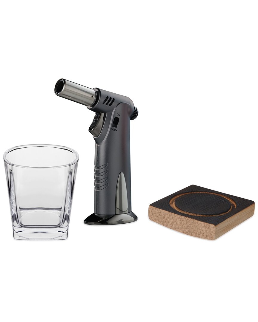 Viski Alchemi Barrel Board Smoking Set
