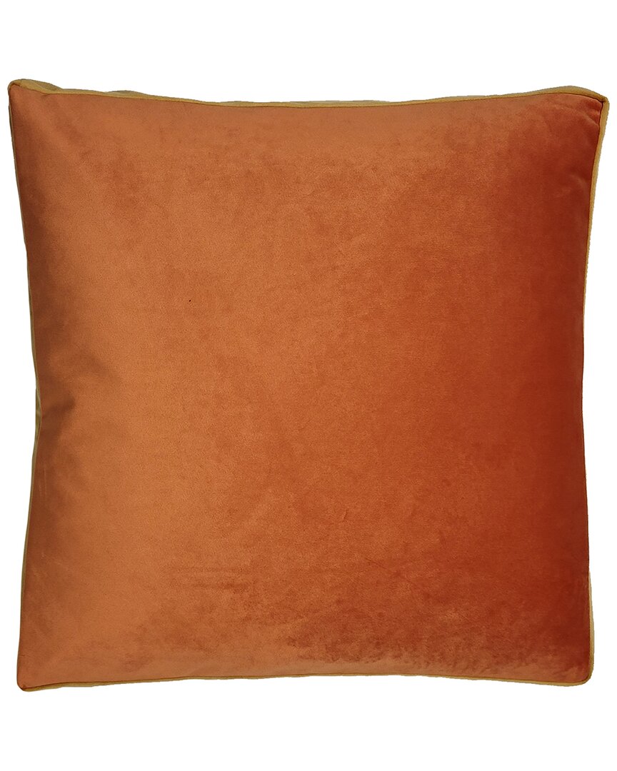 Edie Home Edie@home Edie@home Luxe Velvet Decorative Pillow In Multi