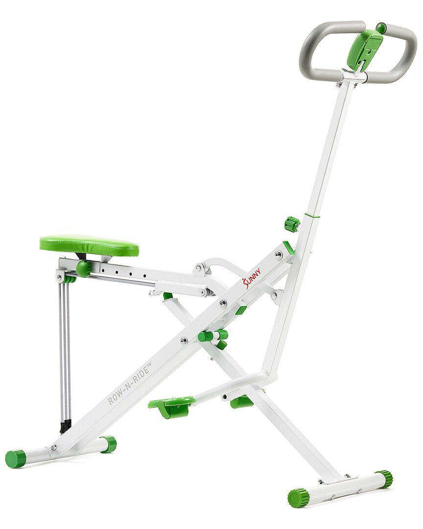 Shop Sunny Health & Fitness Upright Row-n-ride® Exerciser In Green