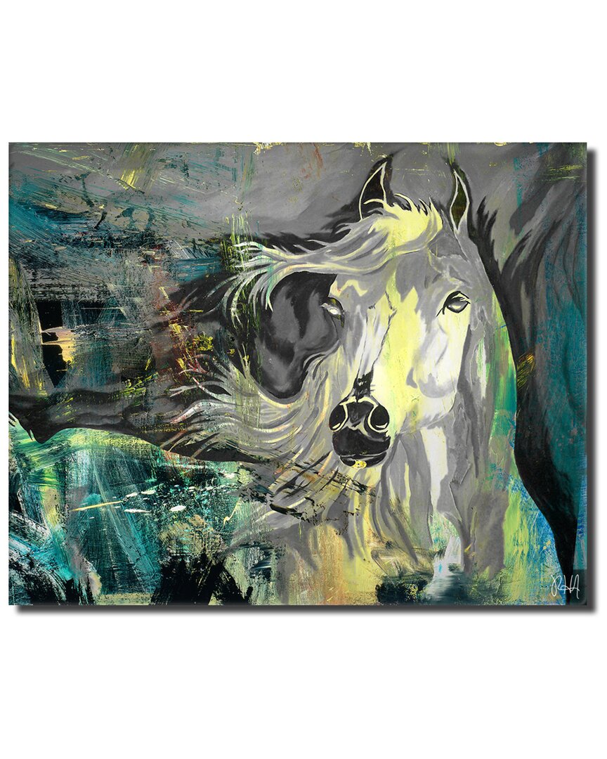 Ready2hangart Equestrian Saddle Ink Psxix Canvas Wall Art By Tristan Scott