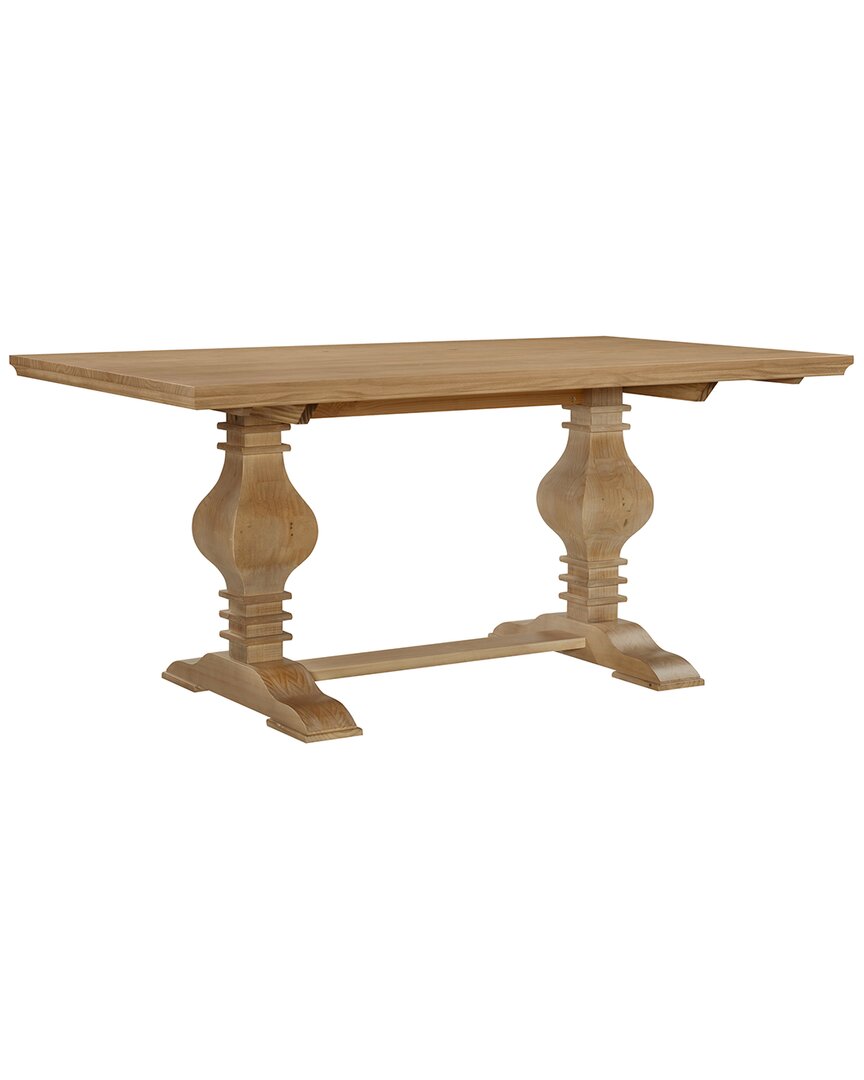 Powell Banks Dining Table In Brown