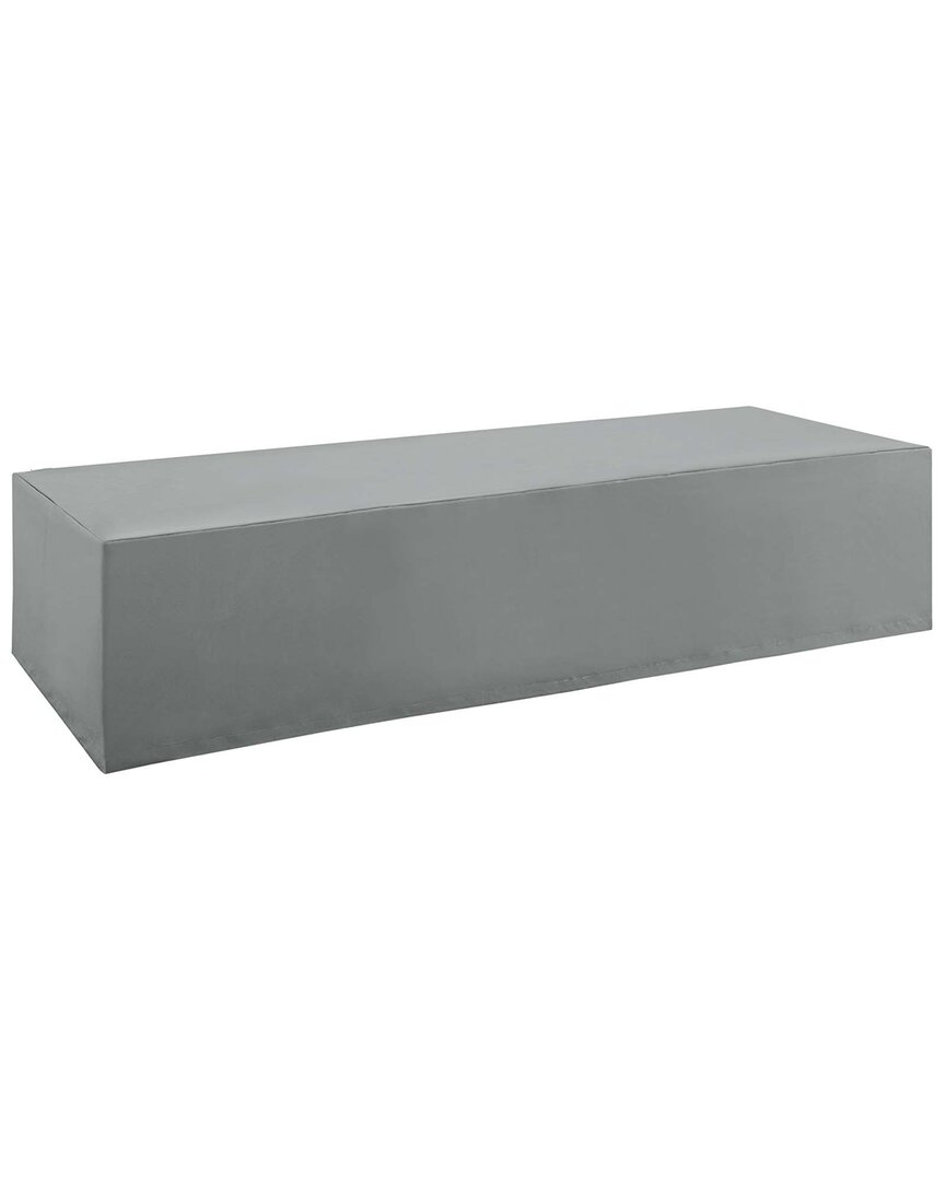 Modway Immerse Convene/sojourn/summon Chaise Outdoor Patio Furniture Cover In Grey