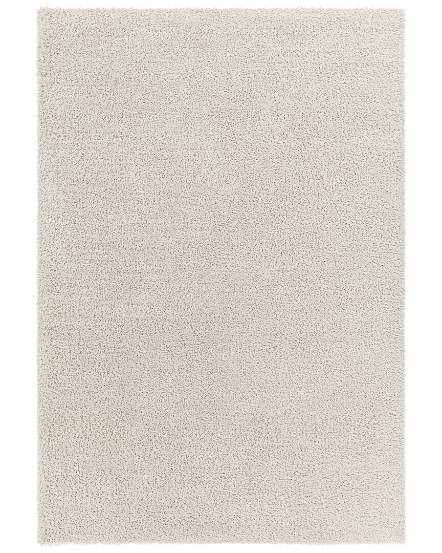 Surya Cloudy Shag Polyester Rug In Grey