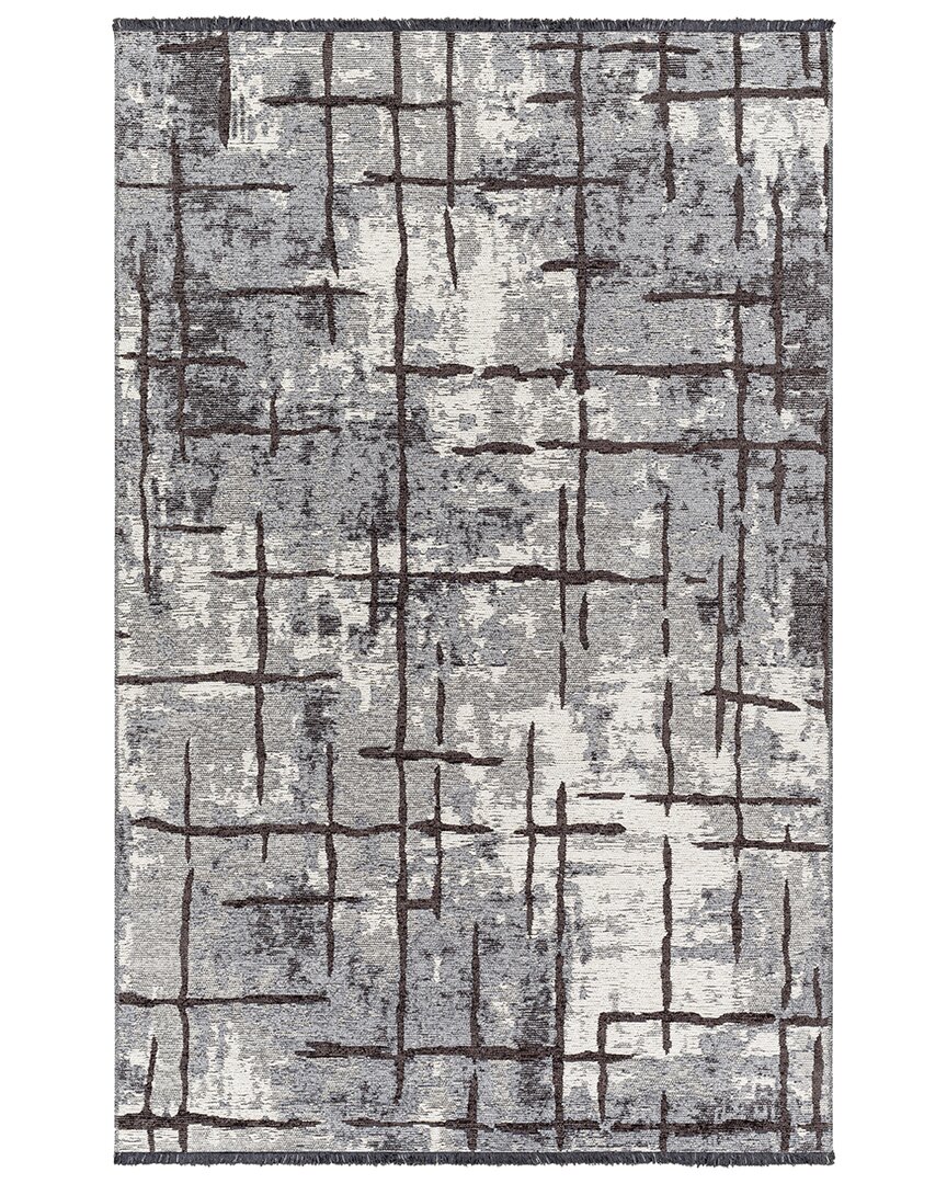 Surya Toscana Chenille-polyester Rug In Grey