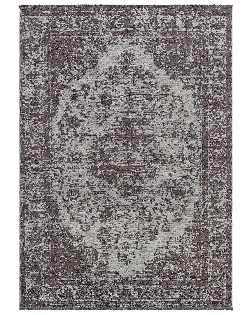 Surya Toscana Chenille-polyester Rug In Grey