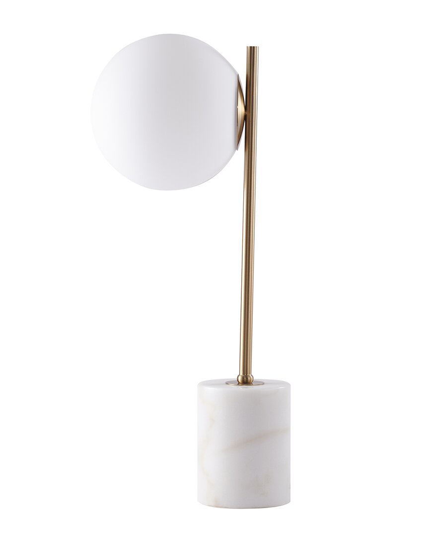 Bethel International Table Lamp In White