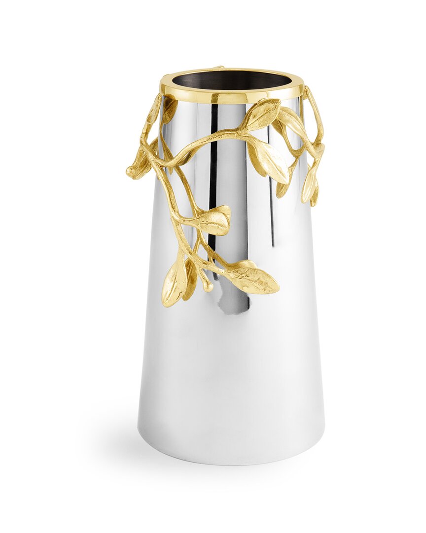 Michael Aram Laurel Gold Vase