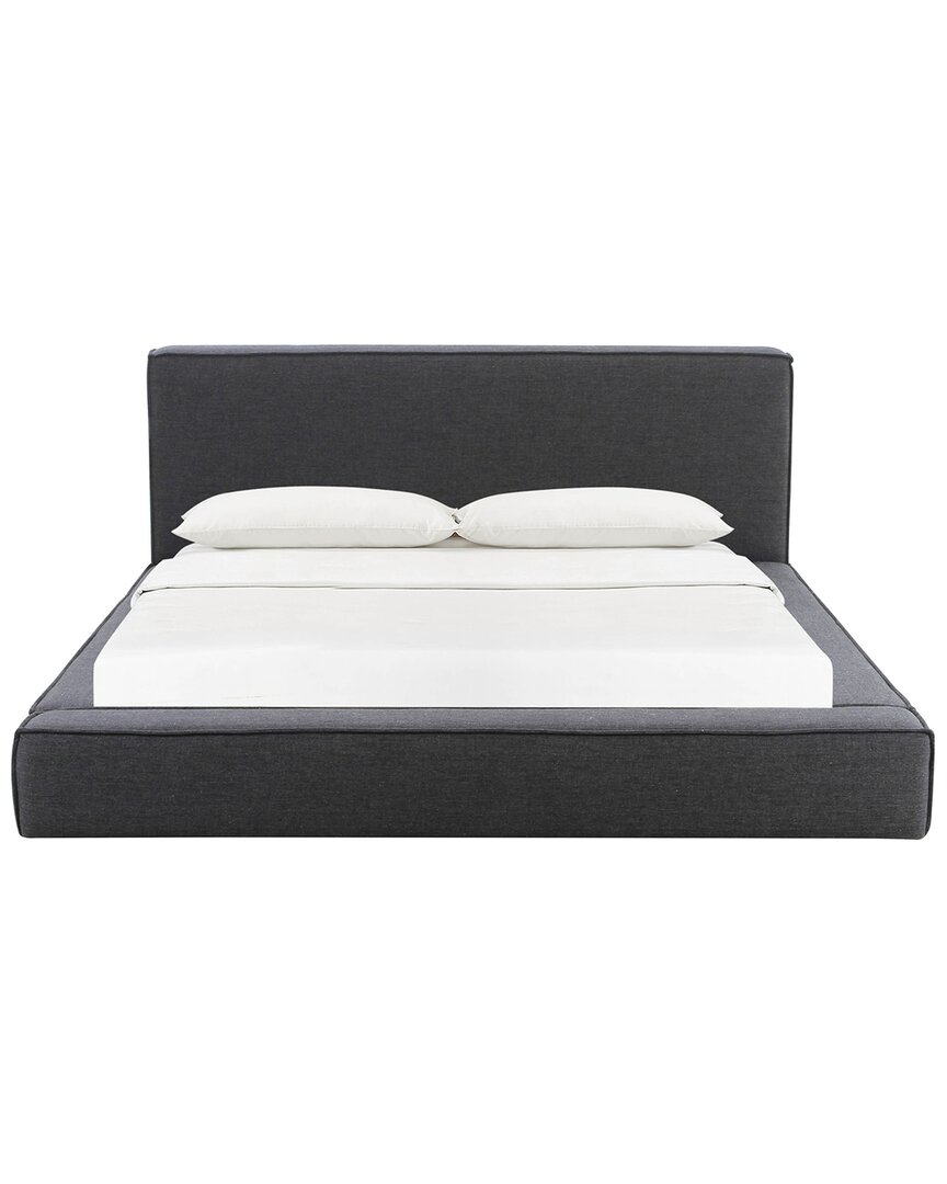 Tov Furniture Olafur Black Linen Bed