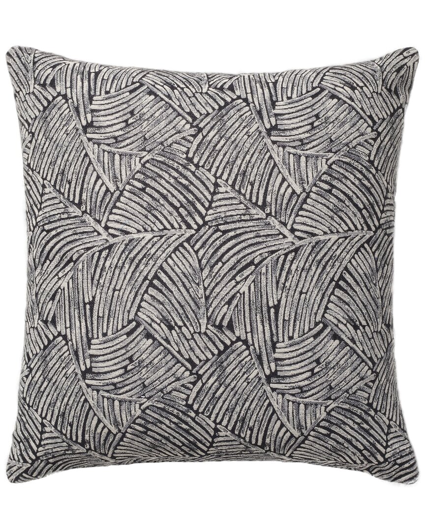 Linum Home Textiles Swish Grey Pillow Cover In Gray