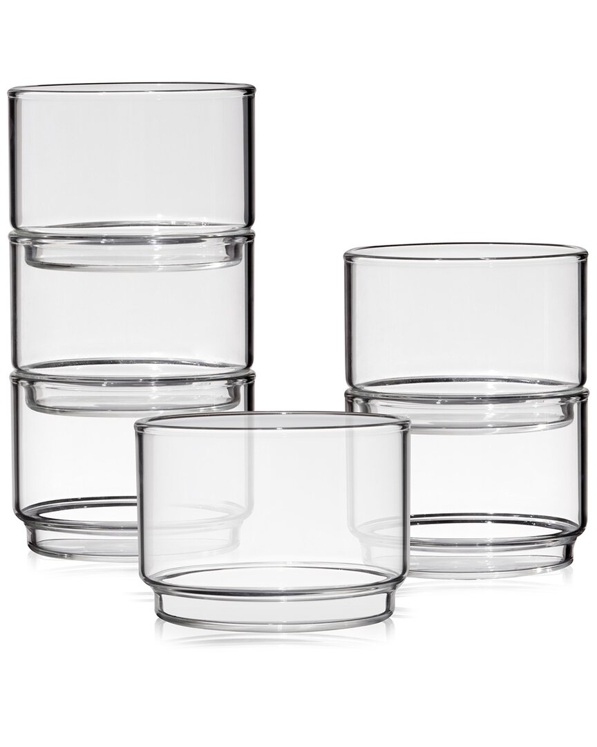 Viski Set Of 6 Bodega Glasses