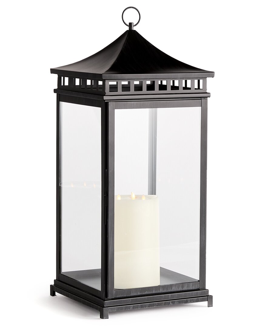 Napa Home & Garden Large Kito Outdoor Lantern In Black