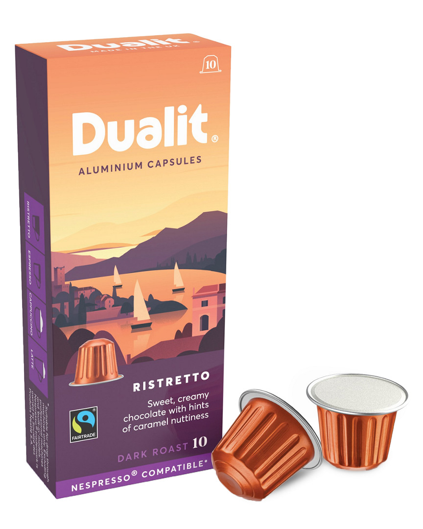 Dualit Ristretto Aluminum 100 Coffee Capsules In Multi