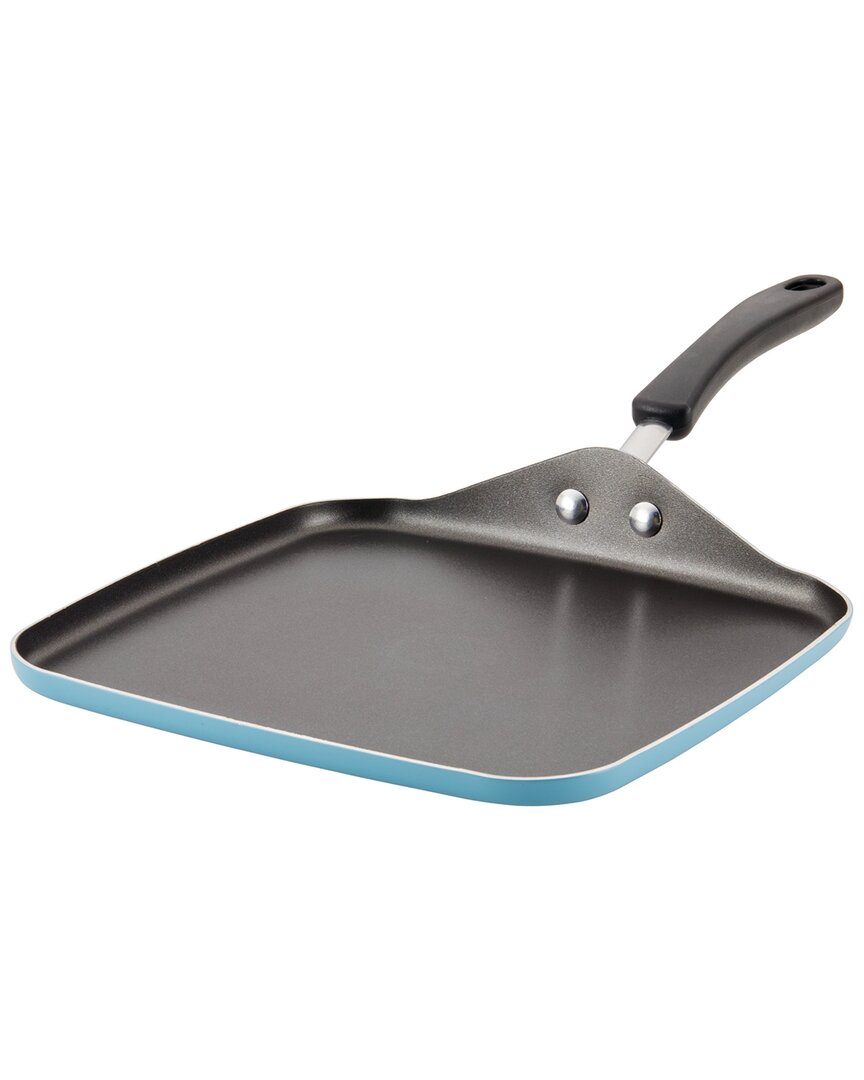 Farberware Diamondmax 11in Nonstick Square Griddle In Blue