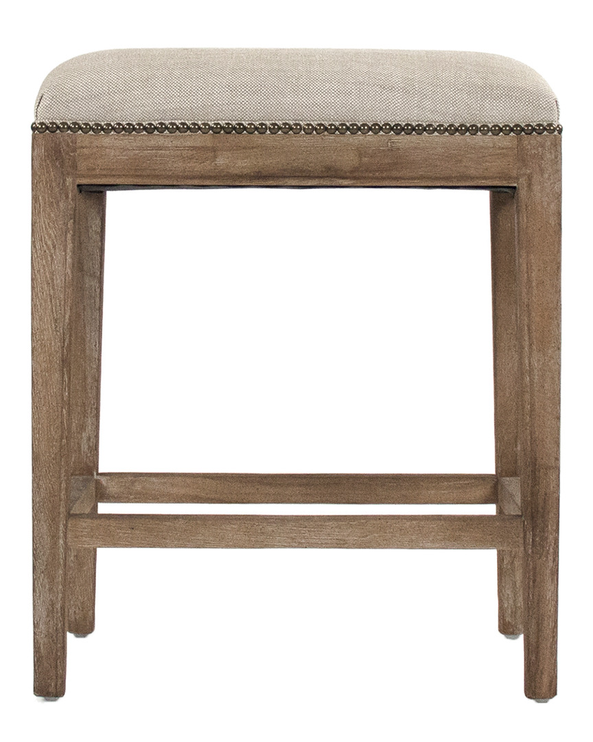 Zentique Cora Counter Stool In Brown